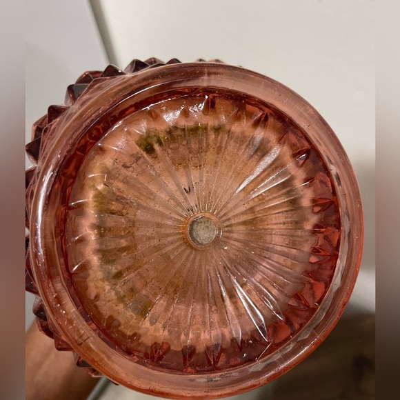 Vintage L.E Smith swung vase - Picture 4 of 7